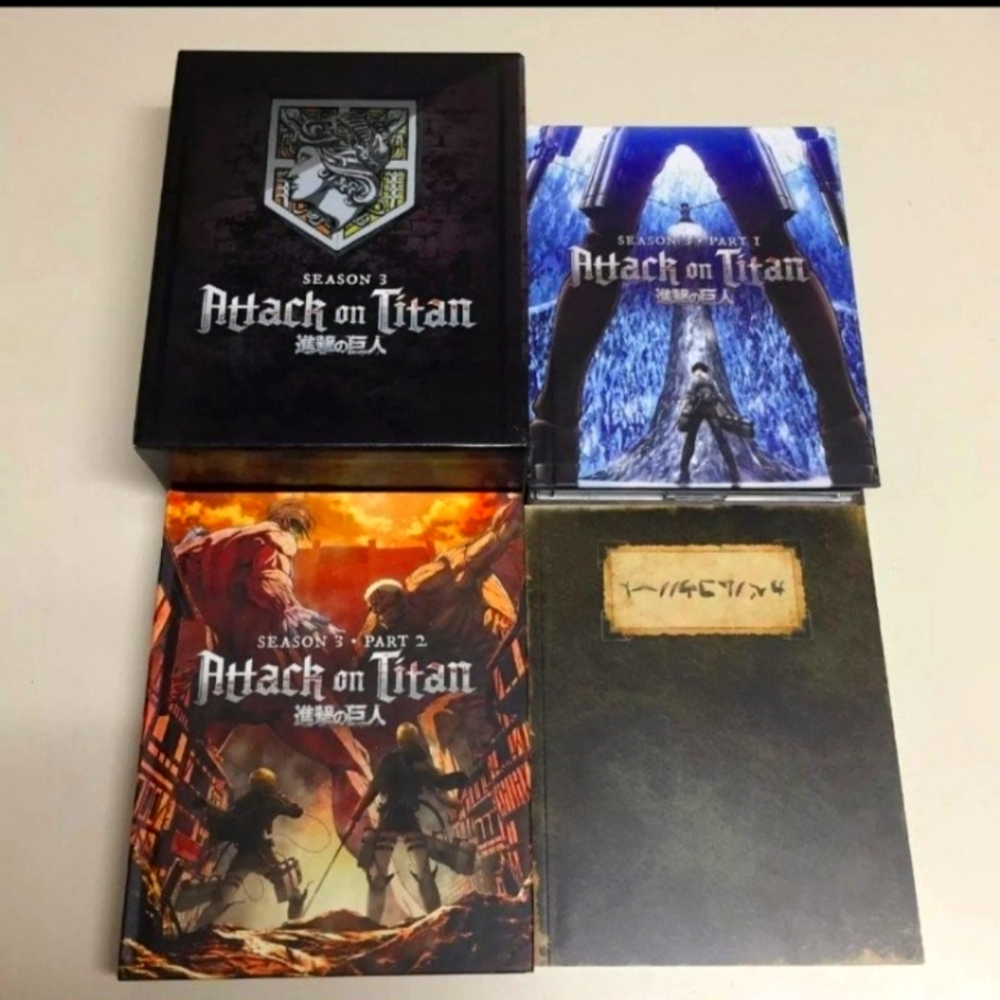 Attack on Titan Season 3 Blu-ray Set Limited Edition